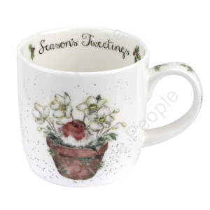Royal Worcester Wrendale Designs - 0.31L/11Fl.oz Robin Mug
