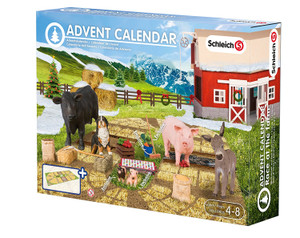 Schleich -  Advent Calander Farm life a piece of schleich behind every door