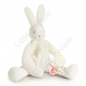 Bunnies By The Bay - Silly Buddy White Bunny New Baby Toy