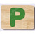 EverEarth Personalised Train Letter P Kids Pretend Play