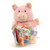 Plush Nat and Jules Plush THIS LITTLE PIGGY PUPPET BOOK Fabric