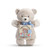 Plush Nat and Jules Plush THIS LITTLE Teddy Bear BOOK Fabric
