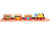 Bigjigs – Fruit and Veg Train compatable with popular brands