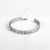 Demdaco Jewelry Silver Honor Band - Smile at the Future Crystal