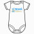 Size 00 Greek Goddess 3-6mths Baby Grow Suit