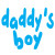 Size 00 Daddy's Boy 3-6mths Baby Grow Suit