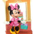 Disney Minnie Mouse Sketchbook Christmas Tree Ornament 2012