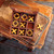 Executive Wood Tic Tac Toe Game Man Gear by Demdaco Wooden Games