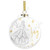Disney Gifts Collectible Christmas Bauble: Belle Joy 9 Cm