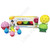 Lalaboom 3 Sensory Balls & Beads - 18 Pcs