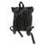 Men's Republic Leather Backpack - Black Pebbled Cowhide