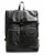 Men's Republic Leather Backpack - Black Pebbled Cowhide