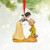2013 Disney Snow White & Dopey Sketchbook Christmas Tree Ornament