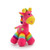 Gerry Giraffe Bright Stripes Hot Pink (20cmST)