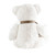 Organic Teddy Bear Fluffy Soft Toy - Gift Boxed - White