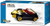 Sluban Compatible Building Blocks Power Bricks Pull Back Car -Gold Black Winner