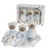 Baby Boy Gift Set Accessories & Star Blanket Blue (35x25x6cm)