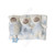 Baby Boy Gift Set Accessories & Star Blanket Blue (35x25x6cm)