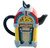 Retro Ceramic Juke Box Teapot Rare Retired Boxed
