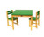 TikkTokk Little BOSS Table & Chairs Set - SQUARE Green