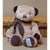 Organic Teddy Bear Fluffy Soft Toy - Gift Boxed - Brown