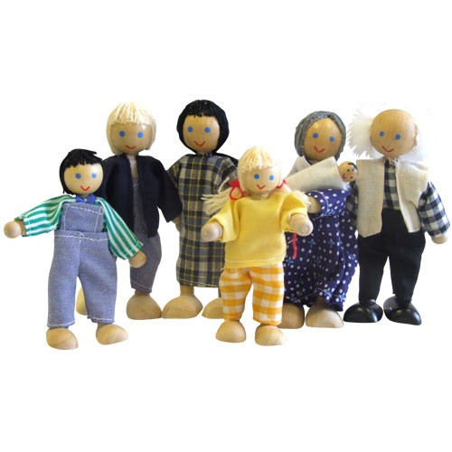 Wooden Dolls - Extended Dolls Family