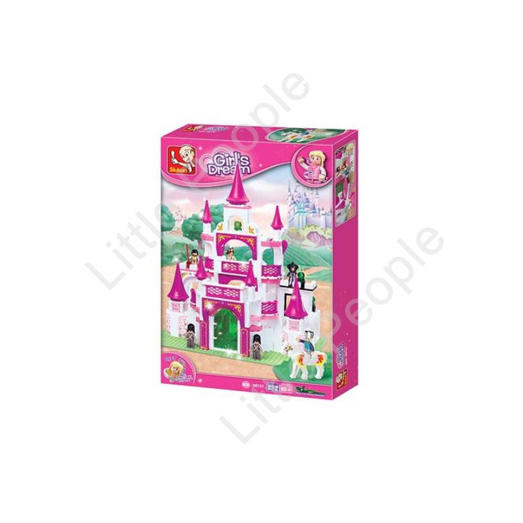 Sluban Compatible Building Blocks Bricks Set - Girl's Dream Castle