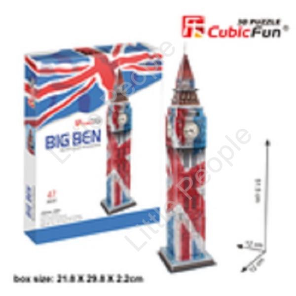 Big Ben 47pc 3D Puzzle C Series NEW FACTORY SEALED