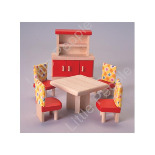 Plan Toys -Wooden Dining Room Set Neo