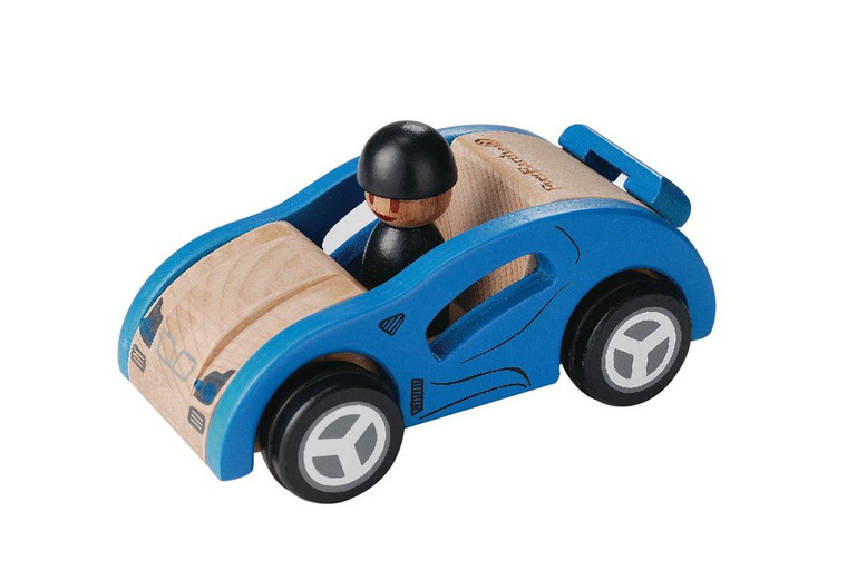 EverEarth Blue Sports Car Kids Pretend Play Eco-Friendly