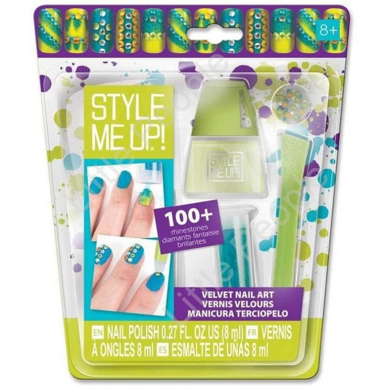 Style Me Up Velvet Nail Art are great for personalising your nails