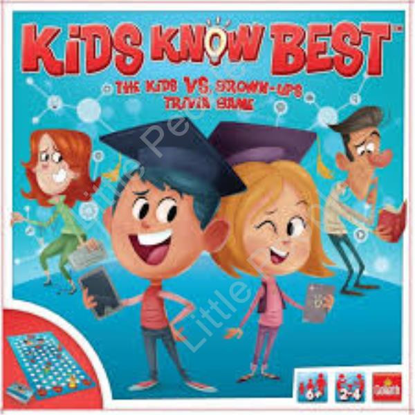 Kids Vs Grown-ups Trivia Game Where The Grown-ups Assume To Know More