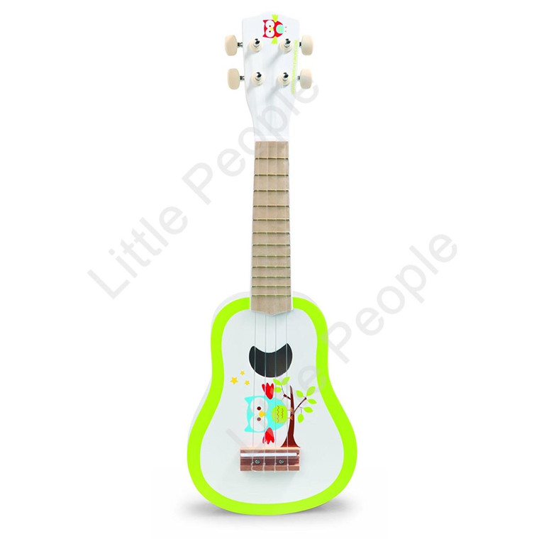 Scratch Owl Ukulele Cute children's guitar for little musicians