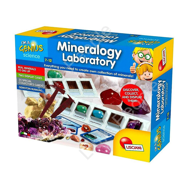 Great fun for Kids MINERAL LABORATORY - GENIUS 7-12 Years