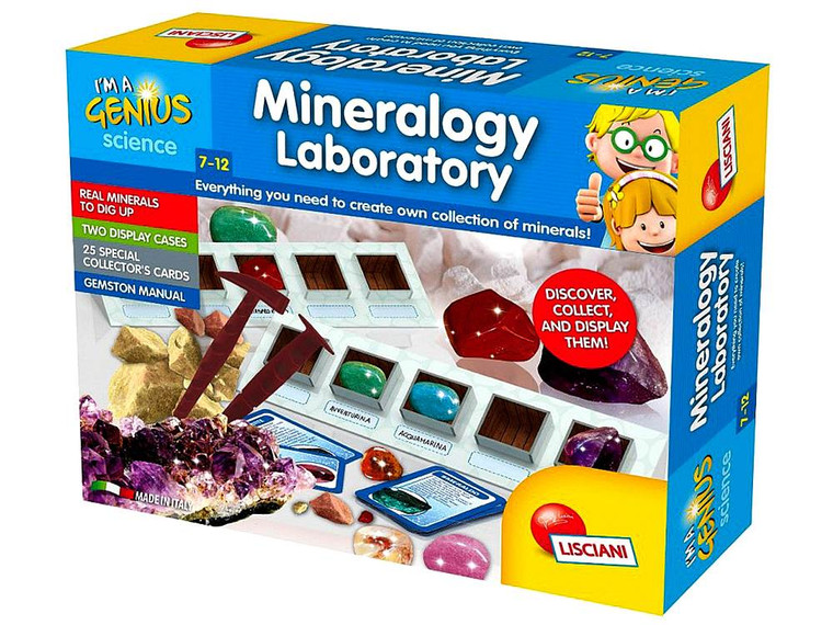 Great fun for Kids MINERAL LABORATORY - GENIUS 7-12 Years