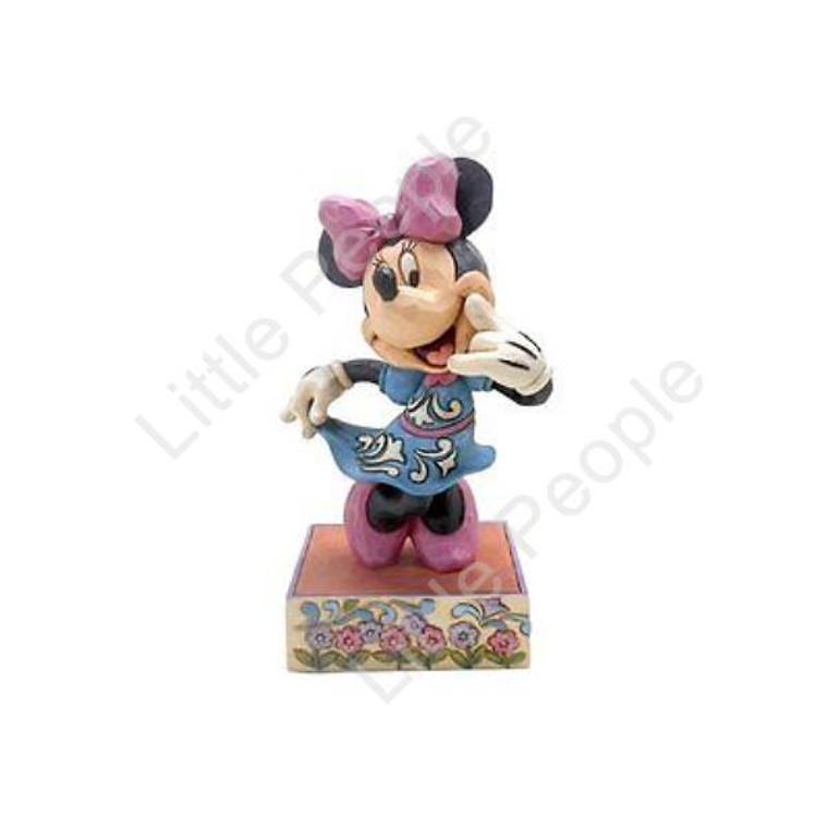 Jim Shore Sweetheart Minnie - Call Me Figurine Disney Traditions