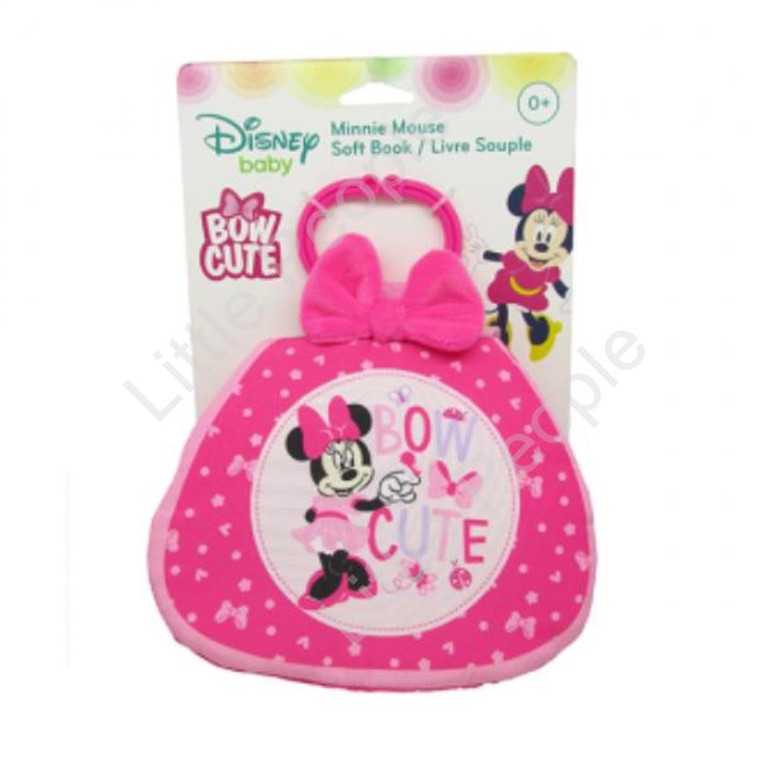 Disney Minnie Mouse Bow Cute Soft Book