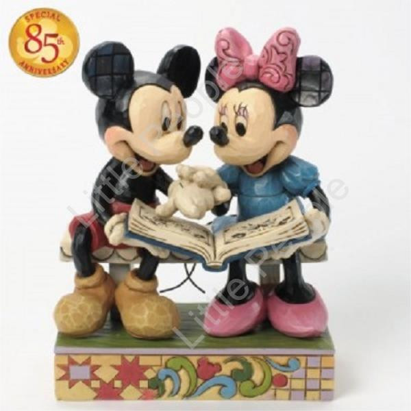 Jim Shore Mickey Minnie 85th Anniversary Figurine Disney Traditions