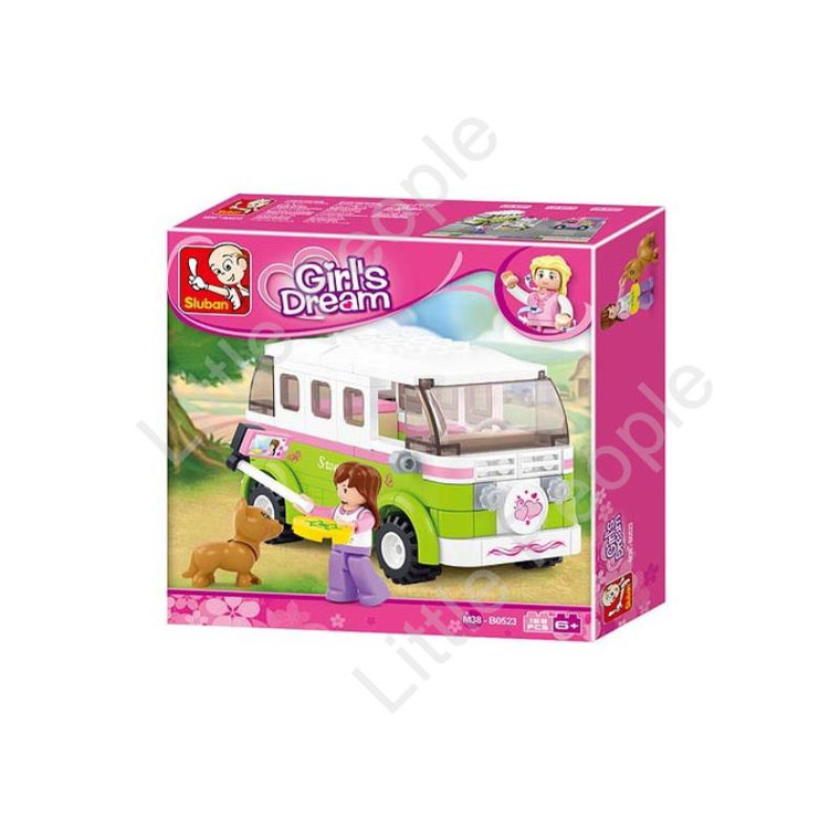 Sluban Compatible Building Blocks Bicks Set - Sluban TOURING WAGON