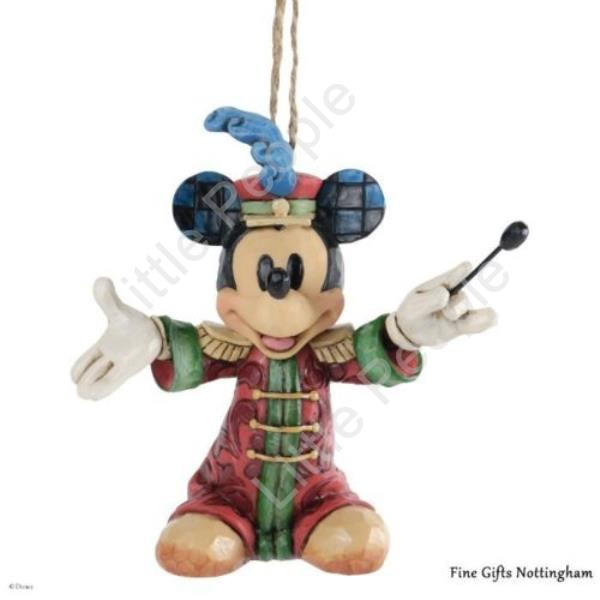 Jim Shore Disney CHRISTMAS Figure Band Concert "MICKEY" Hanging Ornament