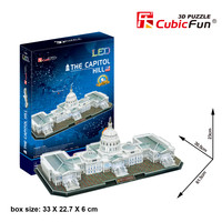CubicFunThe Capitol Hill 150pc 3D LED Puzzle Genuine Product