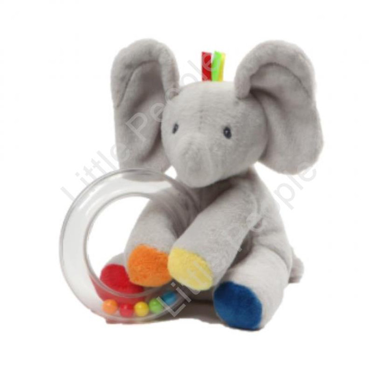 Baby Rattle FLAPPY PLUSH RING RATTLE Retired