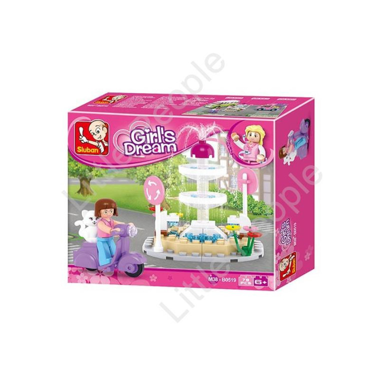 Sluban Compatible Building Blocks Bicks Set - Sluban Dream Fountain