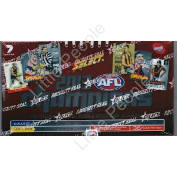 2013 Afl Champions Trading Cards Box 36 Packets Sealed