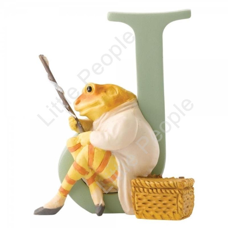 Peter Rabbit Letters - Letter "J" with Mr Jeremy Fisher