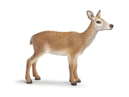 Schleich 14630 Red Deer Cow Rare Retired