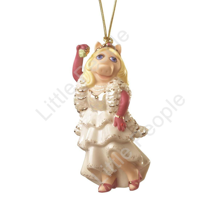 Lenox Miss Piggy "Kiss Me Kermie" 2006 Collectible Ornament