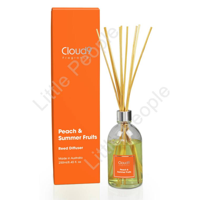 Peach & Summer Fruits Reed Diffuser By Cloud Nine