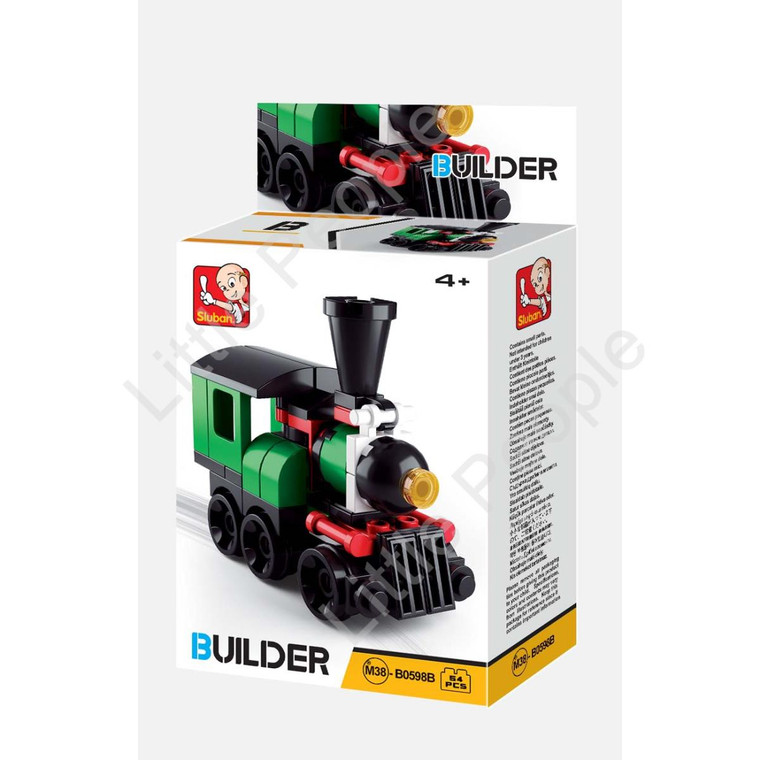 B0598B Sluban Compatible Building Blocks Bicks Set - Sluban BUILDER TRAIN B0598B