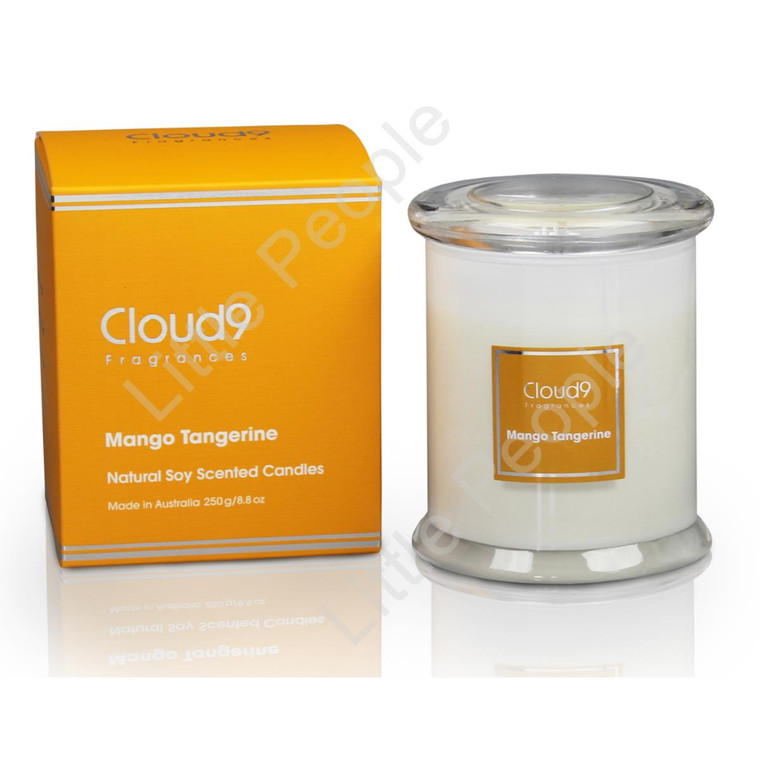 Mango-Tangerine Scented Candle By Cloud Nine